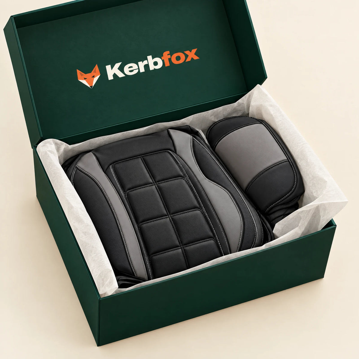 Kerbfox Heritage seat covers unboxed